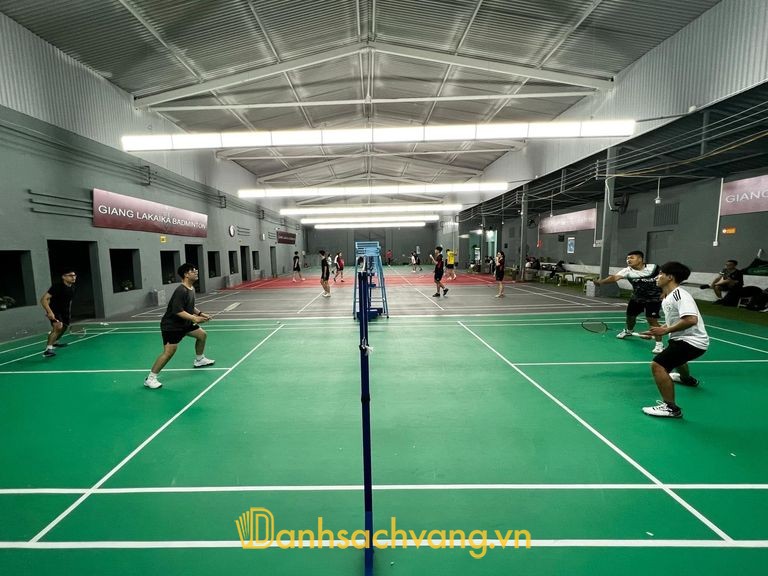 Sân Cầu Lông Giang Lakaika - địa điểm chơi cầu lông tại Hồng Bàng Hải Phòng