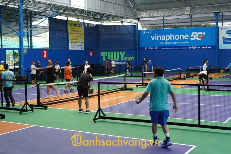 THÚY Sport sân tennis và pickleball tại An Xuyên Cà Mau