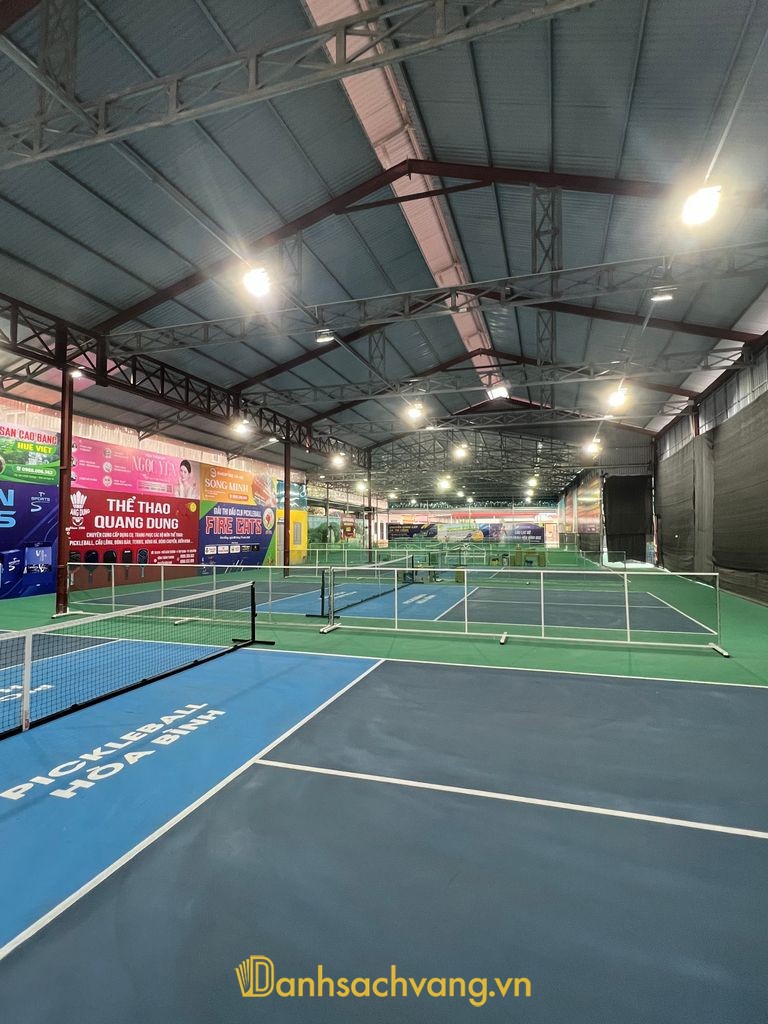 Sân Pickleball Hoà Bình Bus tại Cao Bằng
