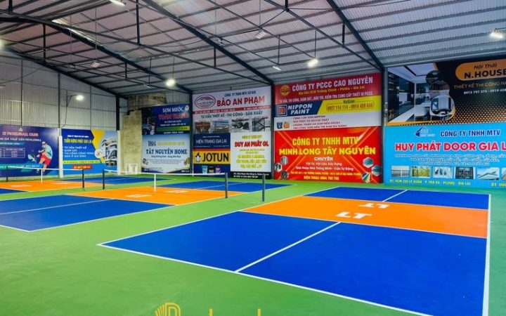 10 Sân pickleball ở Gia Lai đáng trải nghiệm, sân đẹp và tiện nghi