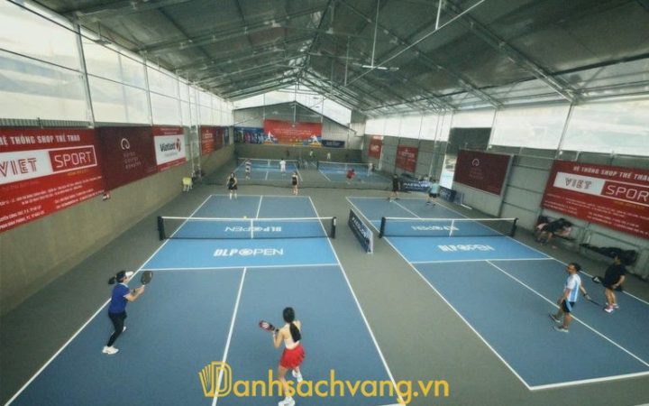 10 Sân pickleball ở Lâm Đồng có không gian rộng, tiện ích đa dạng