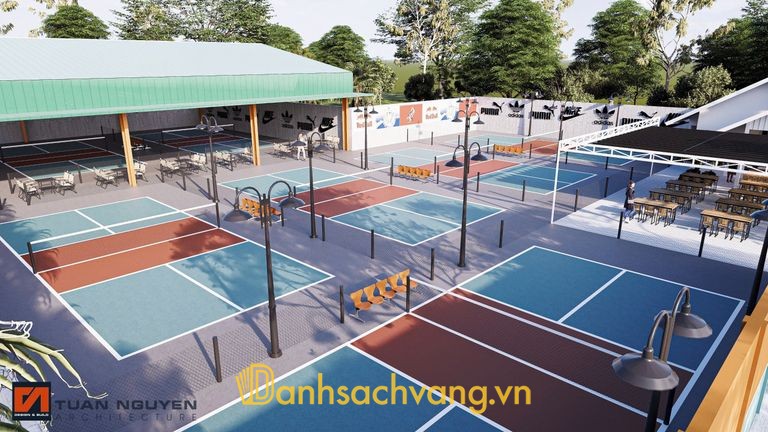 Sân HỘI NGỘ Pickleball tại 303A Lý Thường Kiệt Nam Đông Hà