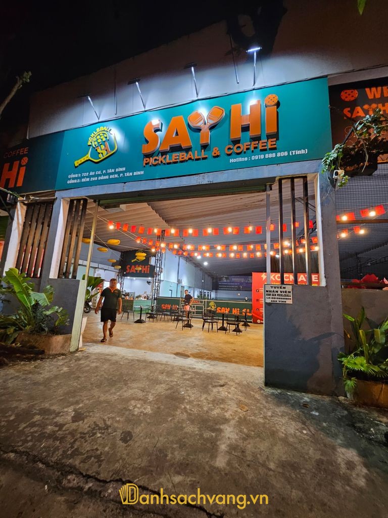 Pickleball SAY Hi tại đường Bàu Cát 9