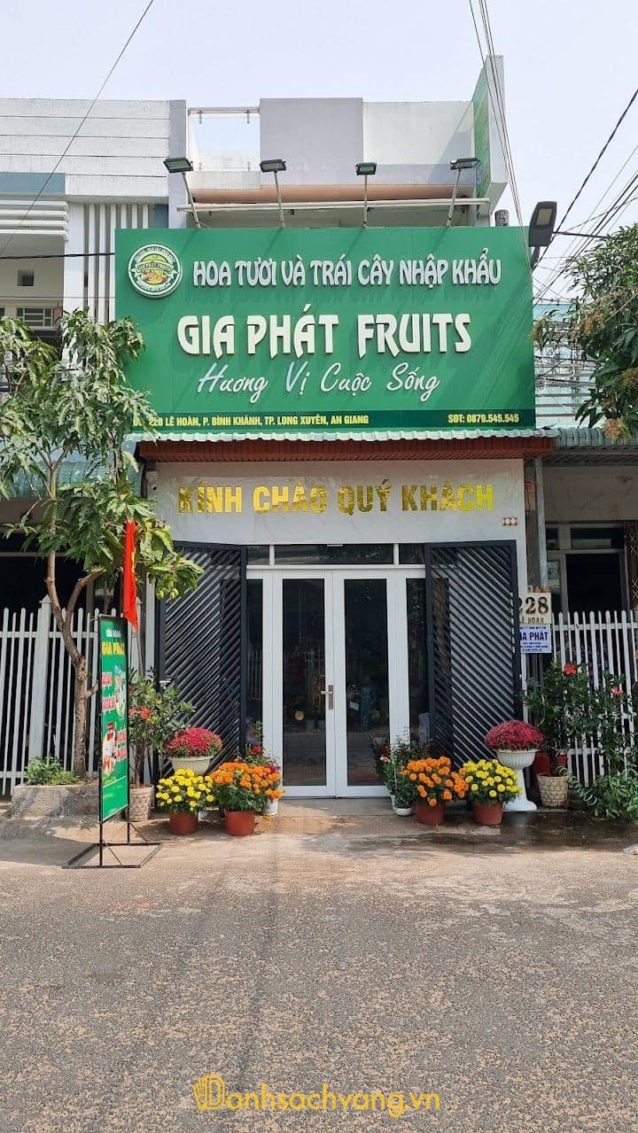 Gia Phát Fruits - giỏ quà trái cây và hoa tươi tại An Giang