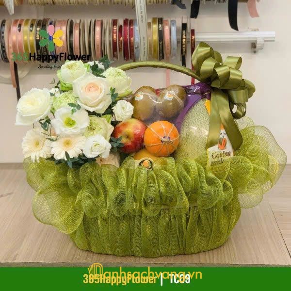 365HappyFlower - giỏ trái cây quà tặng Bắc Ninh