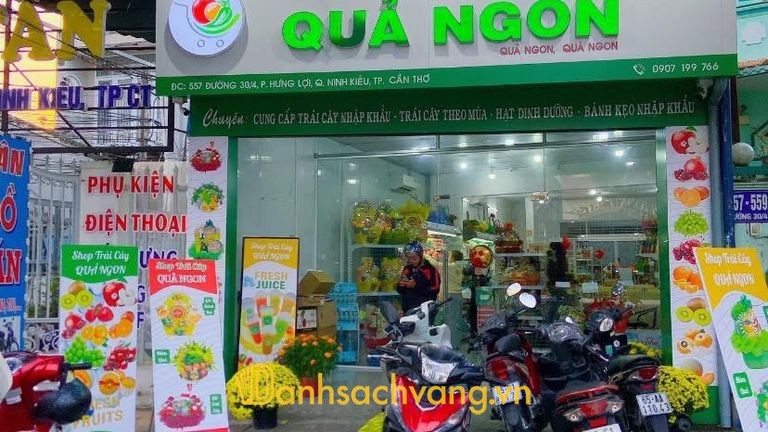 SHOP TRÁI CÂY QUẢ NGON - cửa hàng giỏ quà trái cây tại Cần Thơ