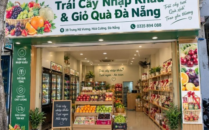 8 Shop giỏ quà trái cây ở Đà Nẵng đẹp, tươi, giá tốt