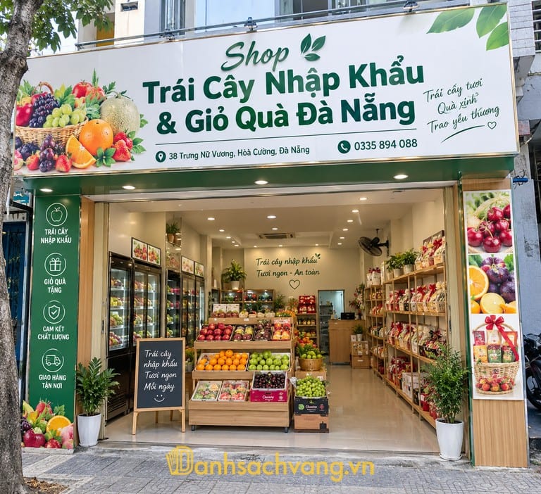 Shop Trái Cây Nhập Khẩu và Giỏ Quà Đà Nẵng tại Trưng Nữ Vương