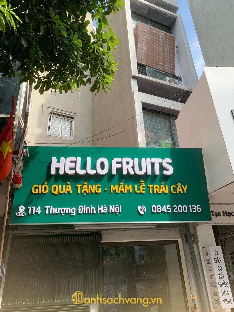 Hello Fruits - shop giỏ trái cây tại Hà Nội