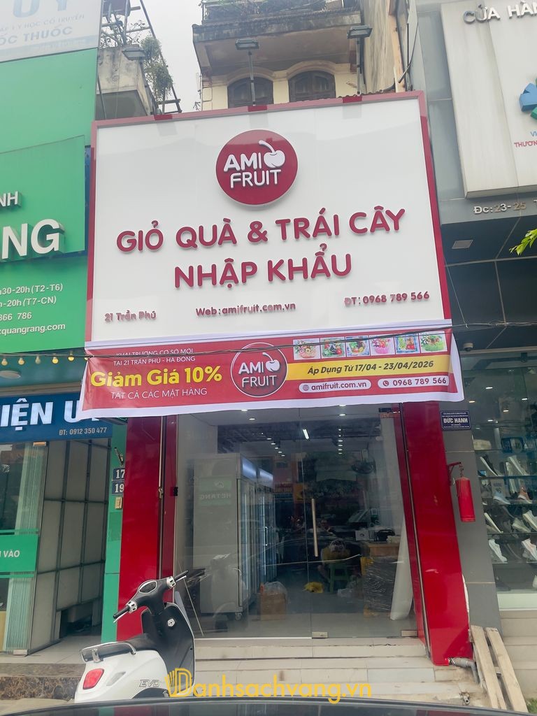 Ami Fruit - shop giỏ quà trái cây đẹp tại Hà Nội