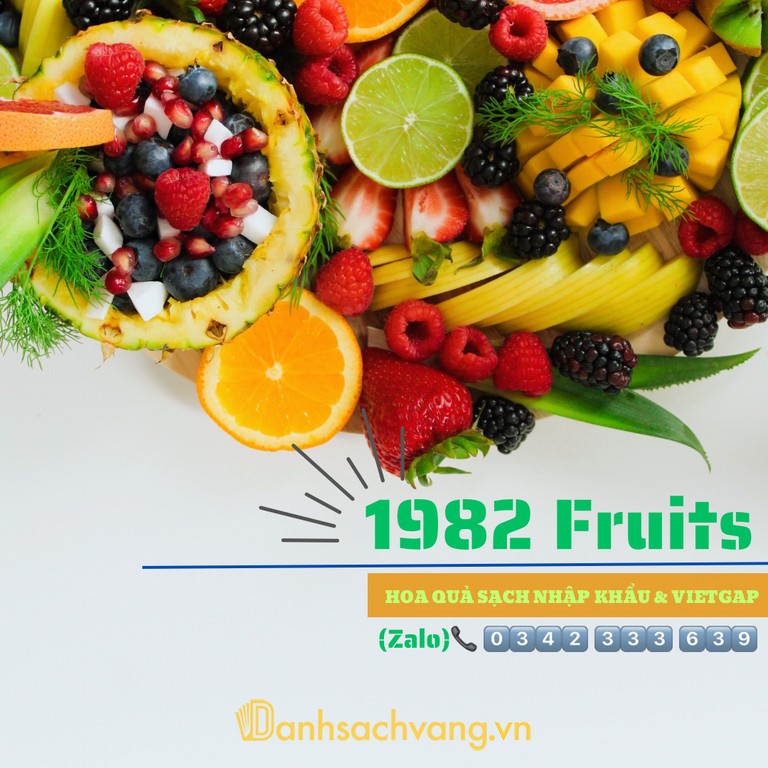 1982 Fruits - giỏ quà trái cây tại Hà Nội