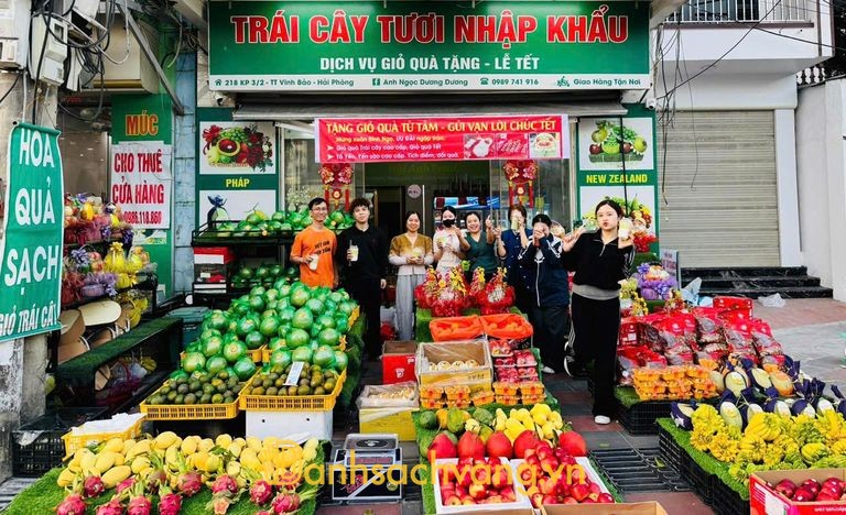 Hội Anh Fruit - giỏ quà trái cây tại Vĩnh Bảo Hải Phòng