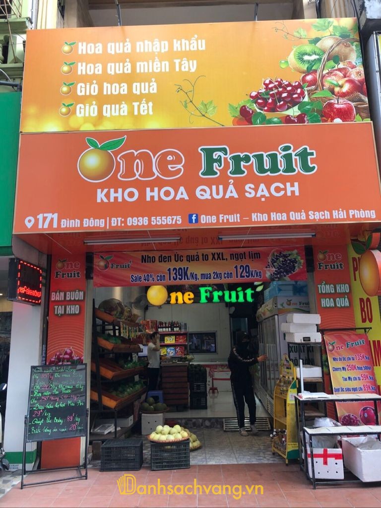 One Fruit - kho hoa quả sạch và giỏ trái cây Hải Phòng