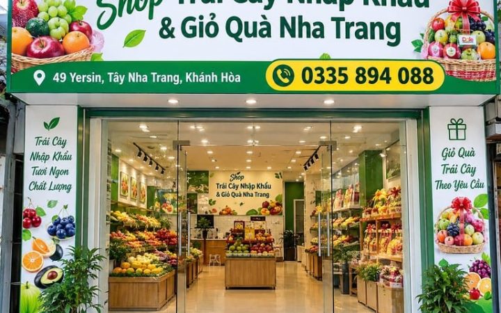 7 Shop giỏ quà trái cây ở Khánh Hòa đẹp, hoa quả chất lượng