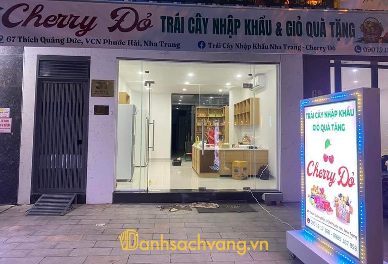 Giỏ Trái Cây Nha Trang Cherry Đỏ tại 67 Thích Quảng Đức