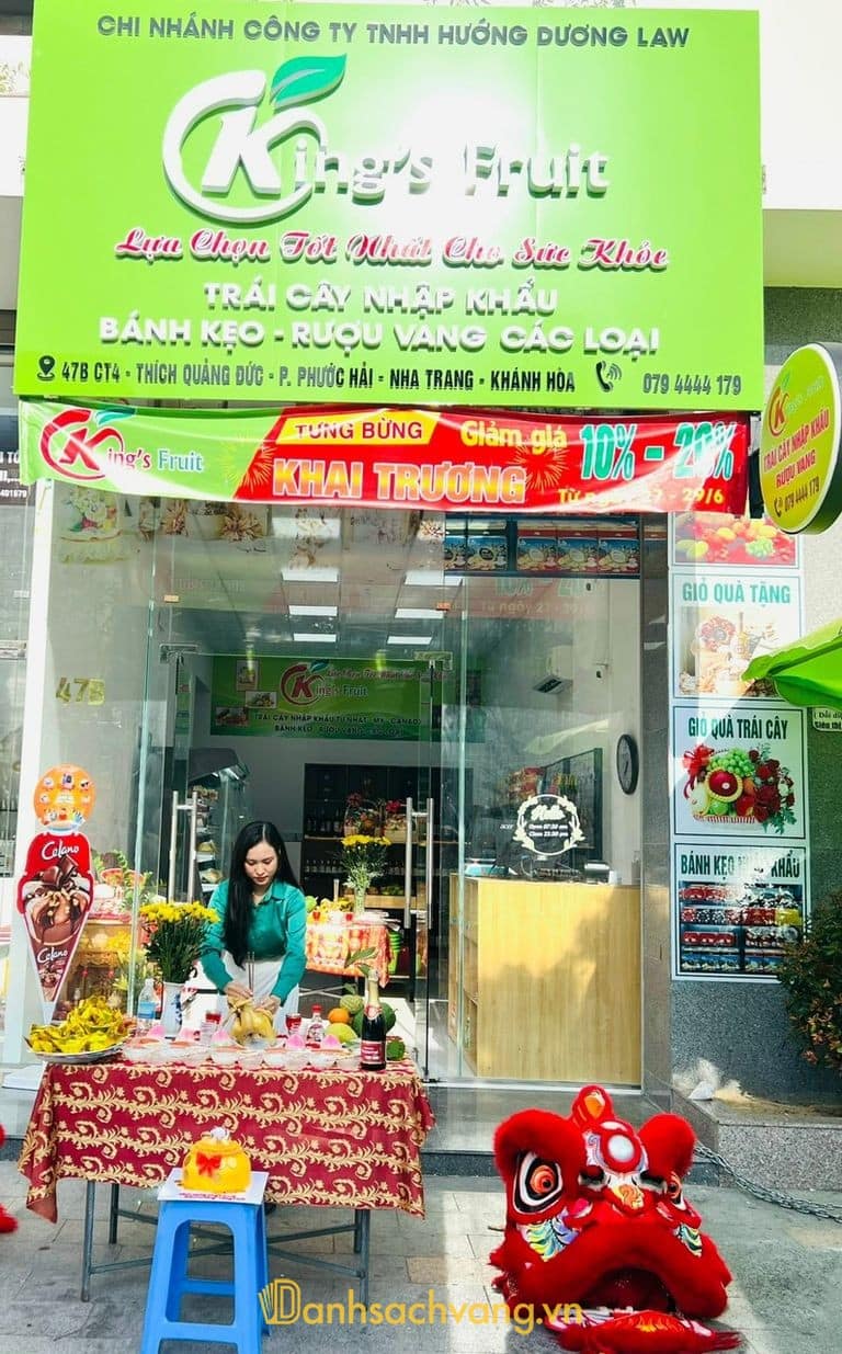 King's Fruit - Cửa hàng giỏ quà trái cây tại Nha Trang
