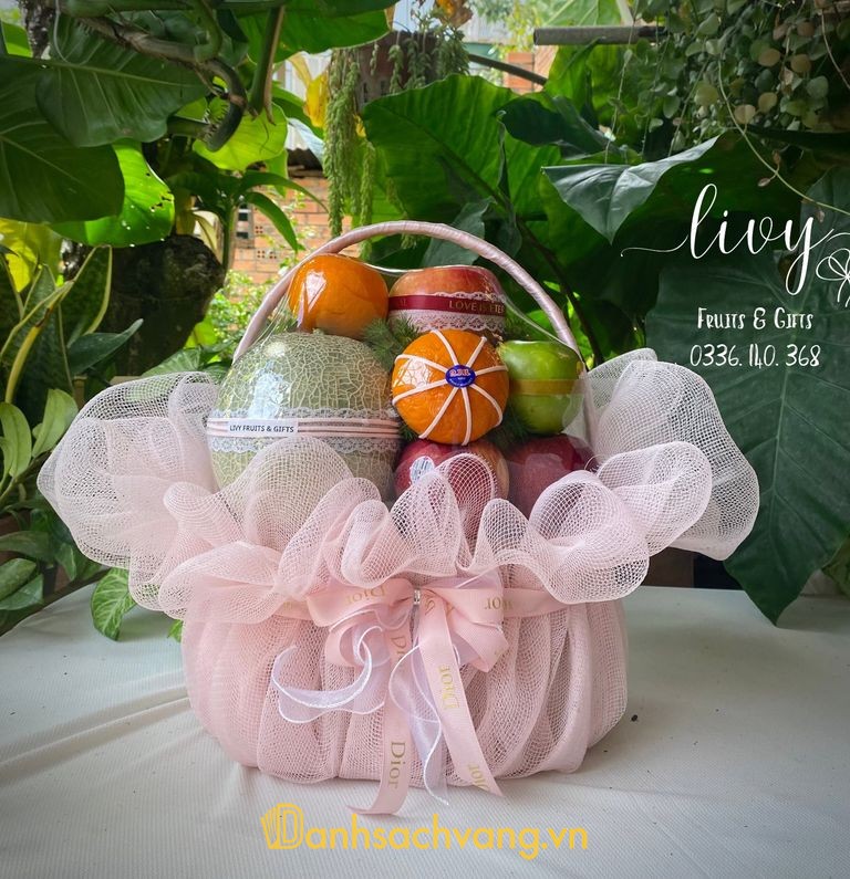 LiVy Fruits & Gifts - giỏ quà trái cây tại Đức Trọng Lâm Đồng