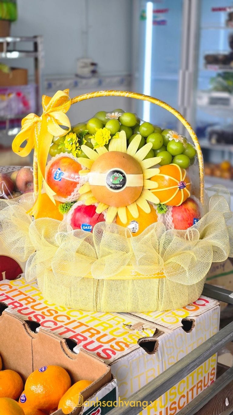 Trái cây Đức Trọng - cửa hàng giỏ quà trái cây ở Lâm Đồng
