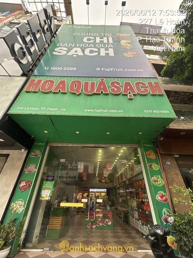 Fuji Fruit Thanh Hóa - cửa hàng hoa quả sạch và giỏ quà