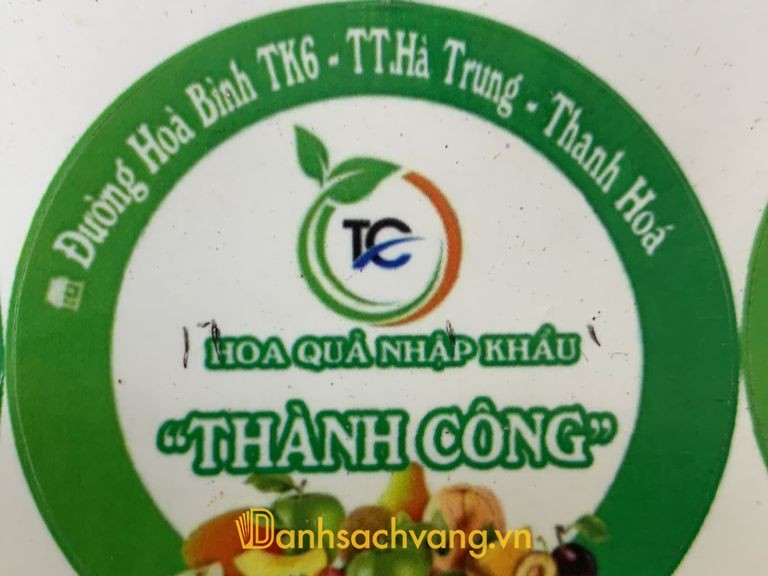 Cửa Hàng Trái Cây Nhập Khẩu Hoạt Giang Thanh Hóa