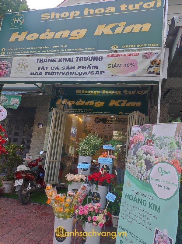 Shop Hoa Tươi Hoàng Kim - 102 Trần Minh Sơn, Tân An