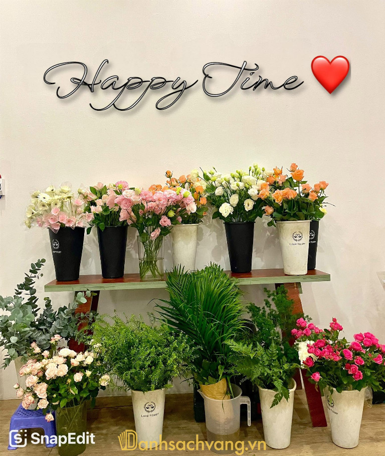 Tiệm Hoa Happy – 46 Trần Hưng Đạo, Ninh Kiều
