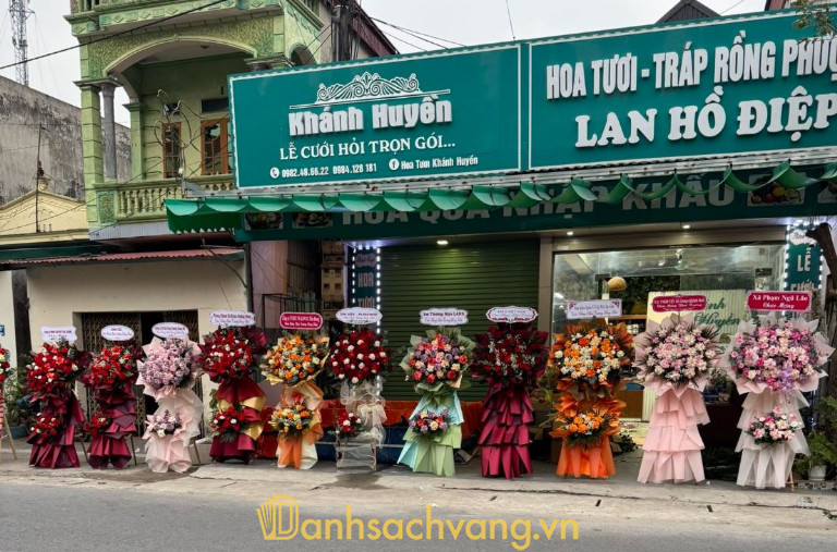 Shop Hoa Tươi Khánh Huyền – 109 Phố Phạm Huy Thông, Ân Thi