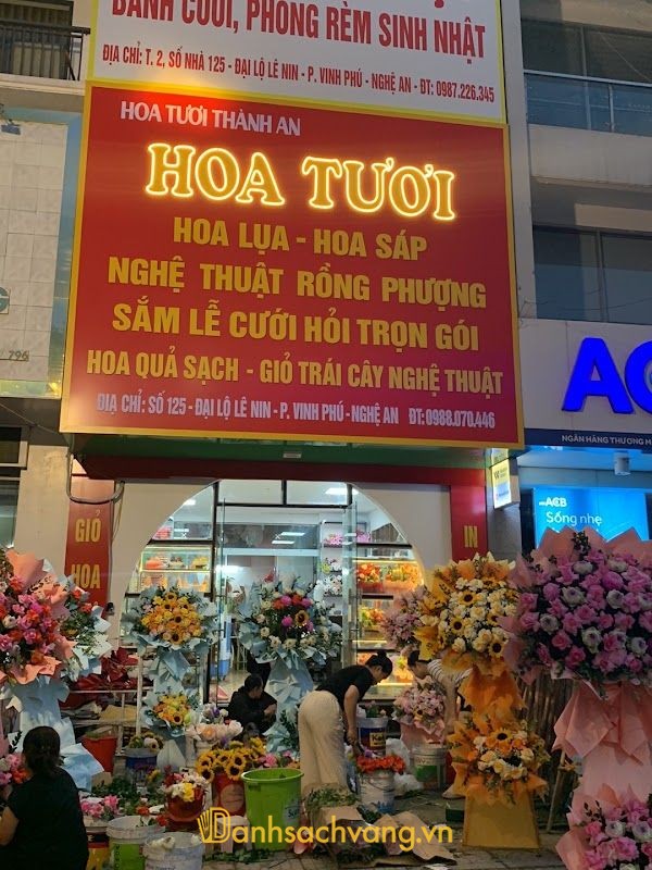 Shop Hoa Thành An - shop hoa tươi ở Nghệ An