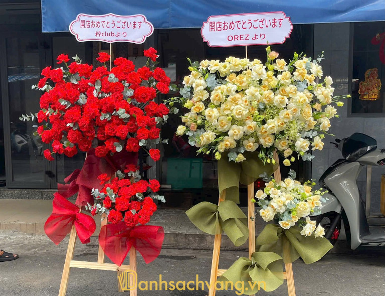 Cửa hàng hoa tươi Việt Trì – Đường Nguyễn Du, Phường Nông Trang