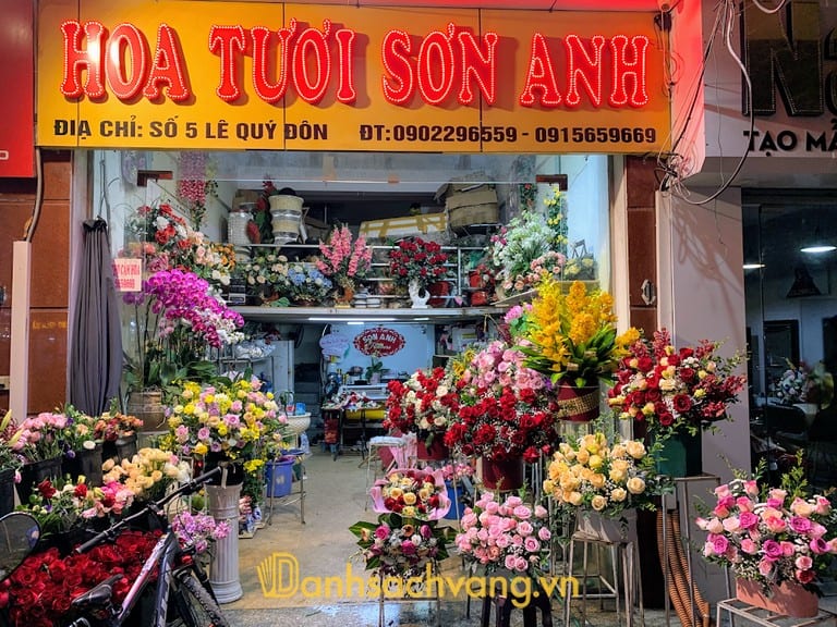 Cửa Hàng Hoa Tươi Sơn Anh