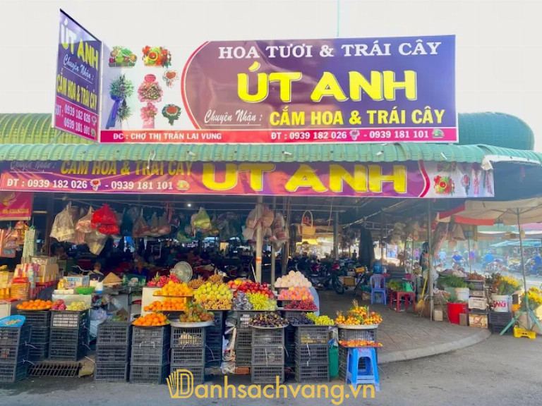 Hoa tươi ÚT ANH – Chợ Hòa Long