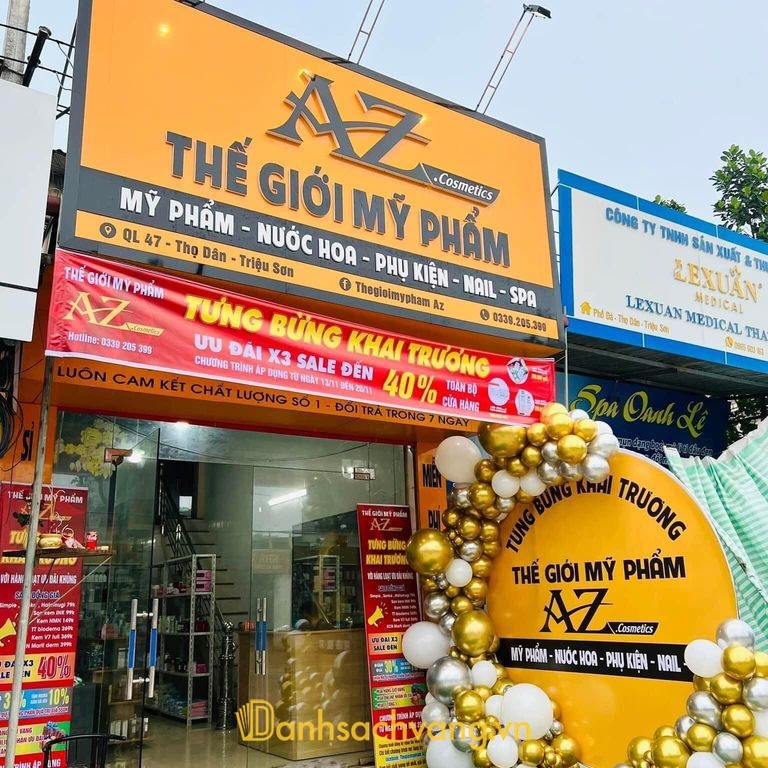 Thế Giới Mỹ Phẩm Az tại Thanh Hóa