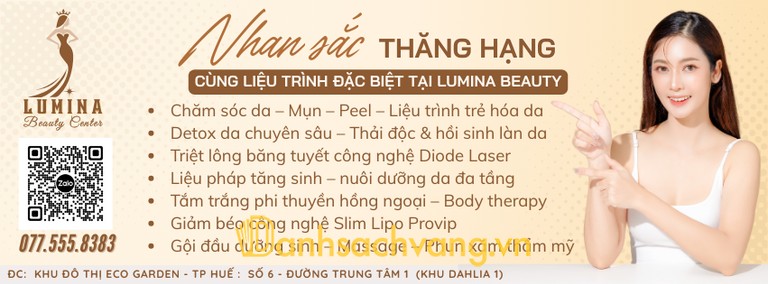 Lumina Beauty Spa - spa trị mụn ở Huế