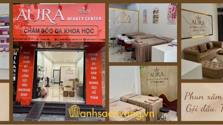 Aura Beauty Center - spa trị mụn ở Hưng Yên