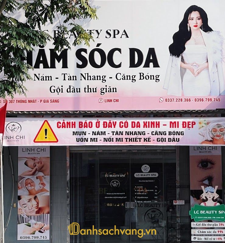LC Beauty Spa chăm sóc da mụn tại Thái Nguyên