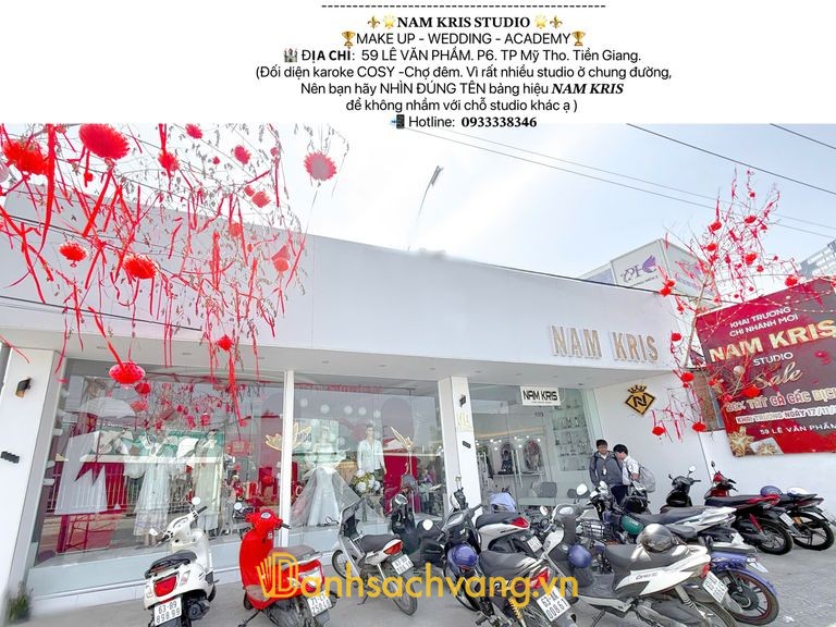 NAM KRIS Studio áo cưới trang điểm tại Đồng Tháp