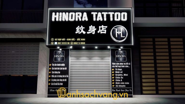 Hinora Tattoo Bắc Ninh - Studio Tattoo xăm hình ở Bắc Ninh tại 107 Rạp Hát, Kinh Bắc