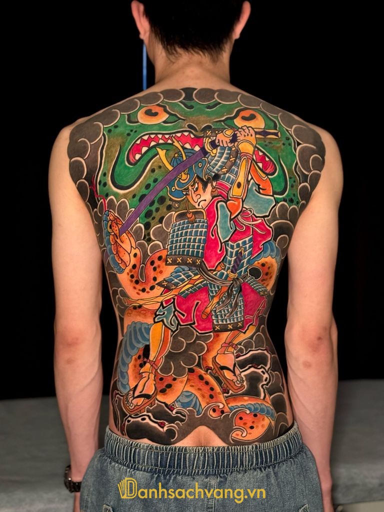 ND Tattoo Studio BMT - studio tattoo phong cách Nhật cổ tại Tân An