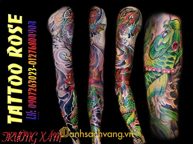 Rose Tattoo Xăm Hình Tại Cao Lãnh Đồng Tháp