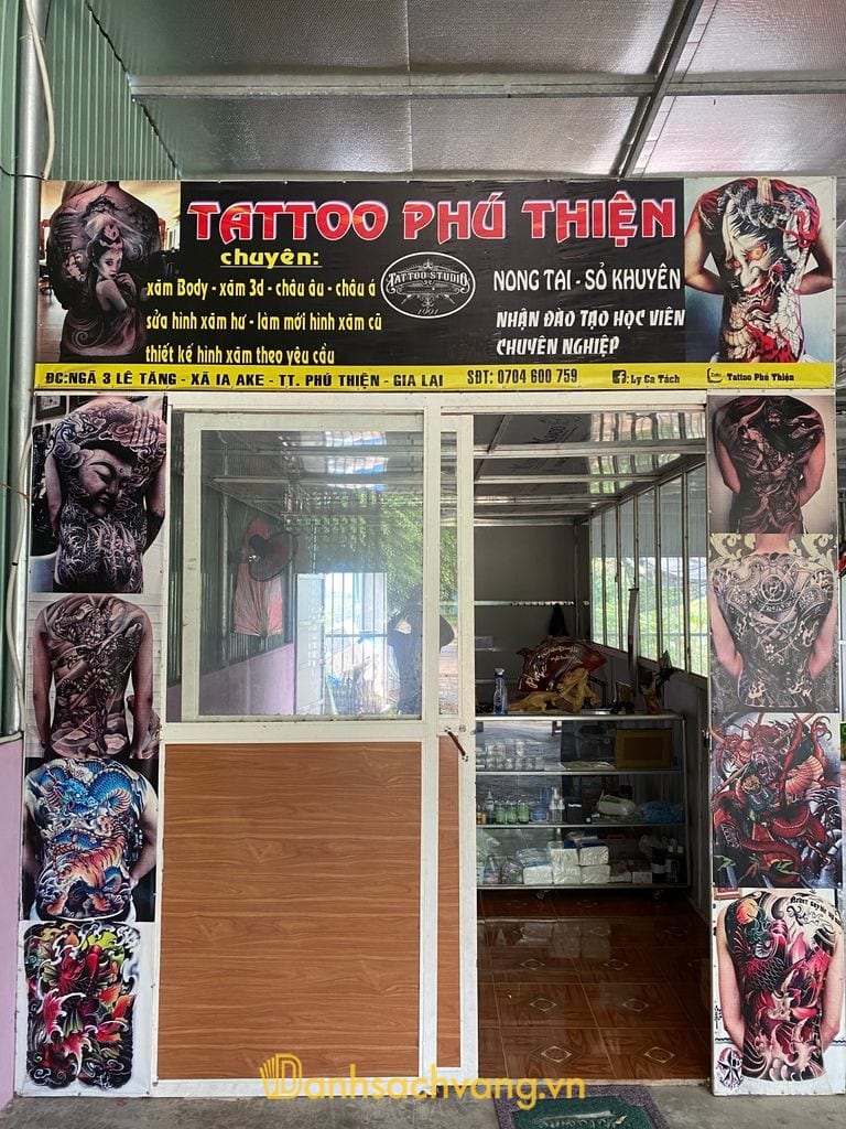 Tattoo Phú Thiện - studio tattoo xăm hình ở Gia Lai