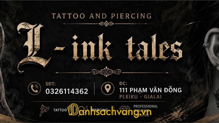 L-Ink Tales - studio tattoo xăm hình ở Gia Lai