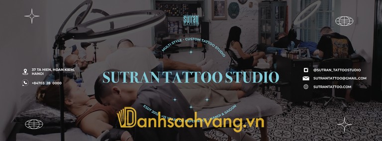 Sutran Tattoo Studio Hanoi - Studio Tattoo xăm hình ở Hà Nội tại 37 Tạ Hiện