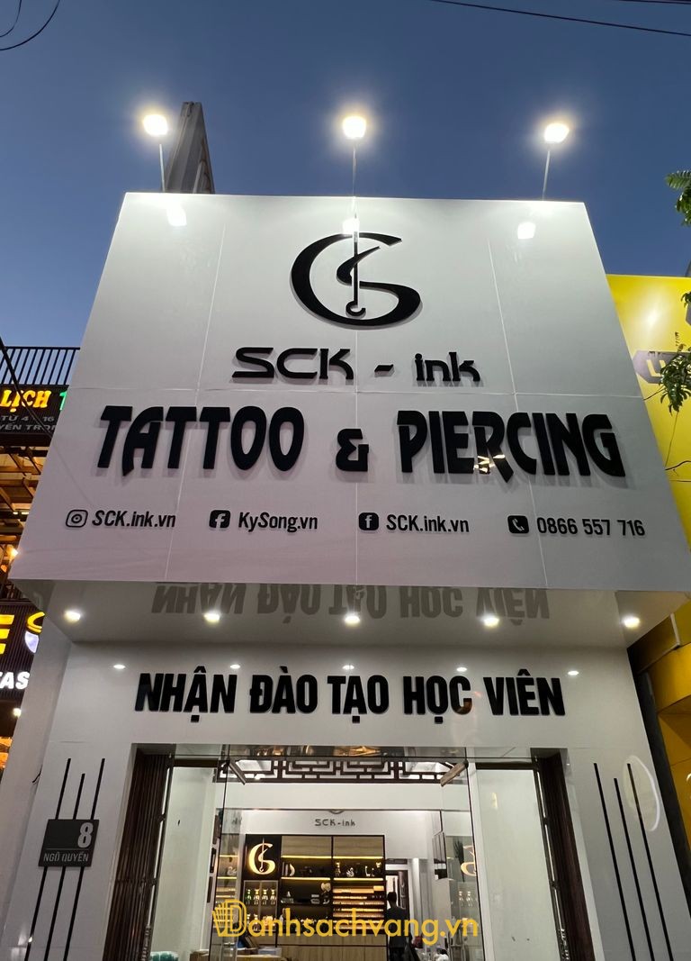 Tiệm xăm SCK-ink - studio tattoo xăm hình ở Hải Phòng