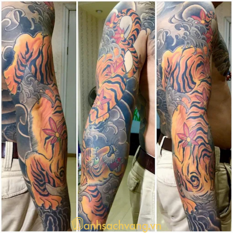 Tiến Black Tattoo - studio tattoo xăm hình ở Hải Phòng đường Văn Cao