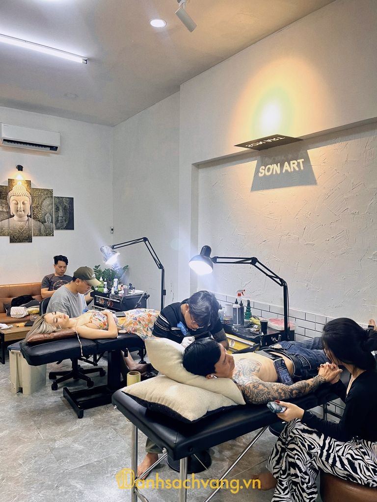 Sơn A R T - studio tattoo xăm hình ở Khánh Hòa tại Nguyễn Thiện Thuật