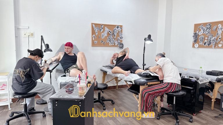 N Tattoo Studio - studio tattoo xăm hình ở Khánh Hòa tại đường Hùng Vương