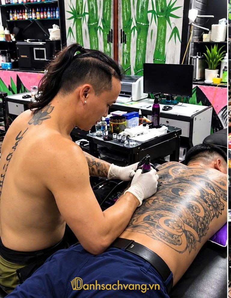 Chiến Xăm Lai Châu - studio tattoo xăm hình ở lai châu