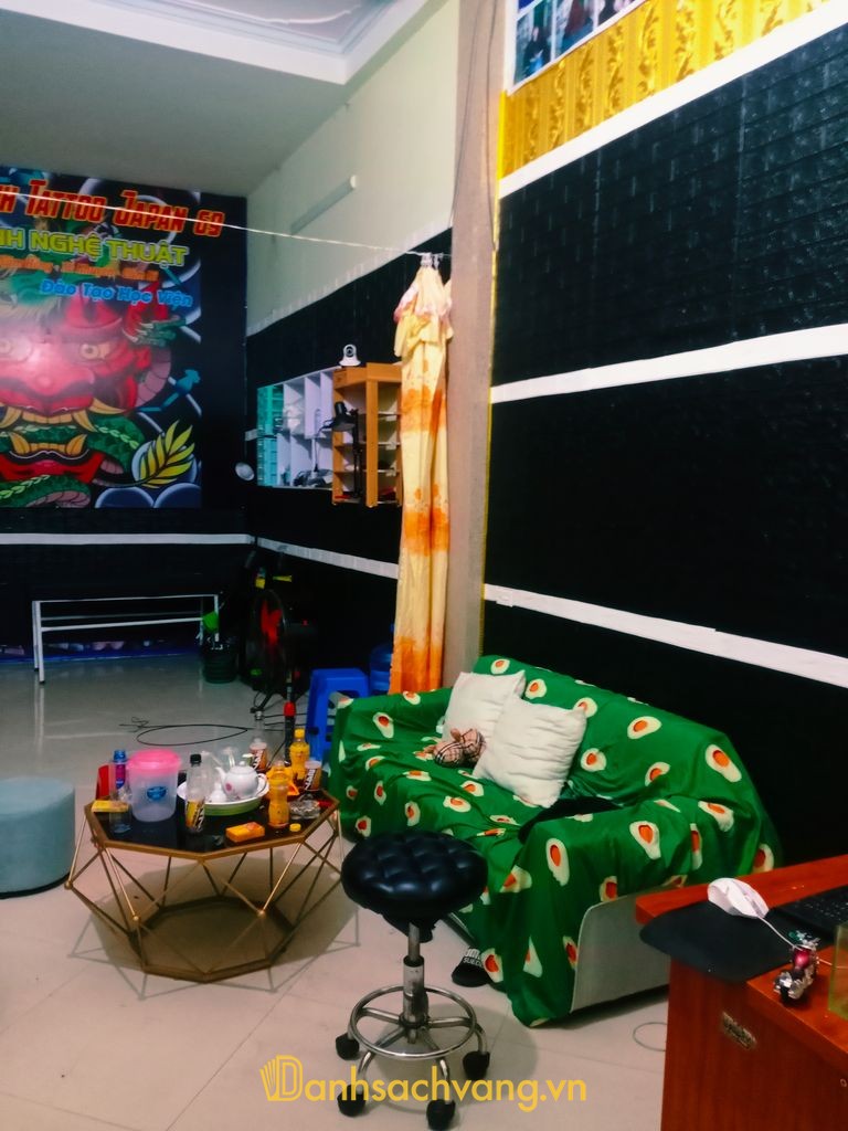 Club 69 Ink Tattoo Lai Châu - studio xăm hình tại đường Trần Hưng Đạo