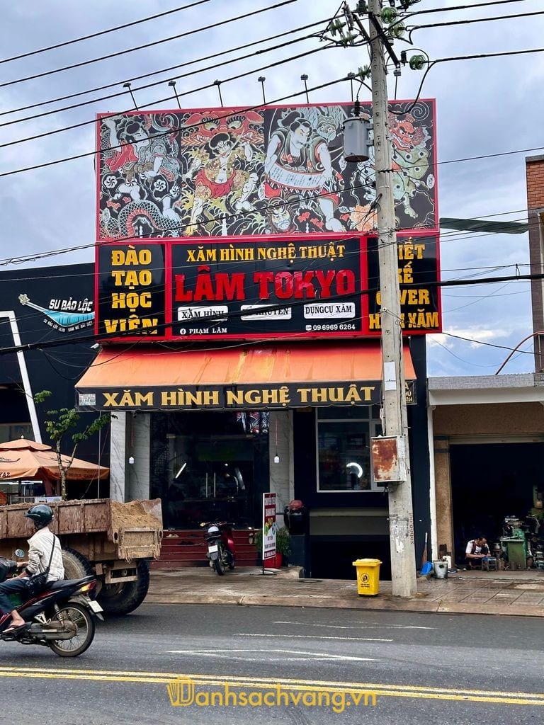 Tattoo Lâm Tokyo - studio tattoo tại B'Lao Lâm Đồng