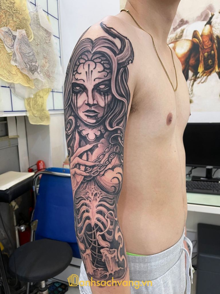 DungVu Halongink - studio tattoo xăm hình ở Quảng Ninh tại Phạm Hùng, Cao Xanh